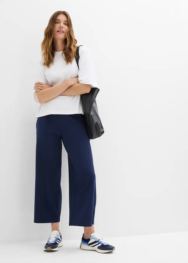 Jupe-culotte 100% coton • bleu foncé • product-page.page-title-suffix