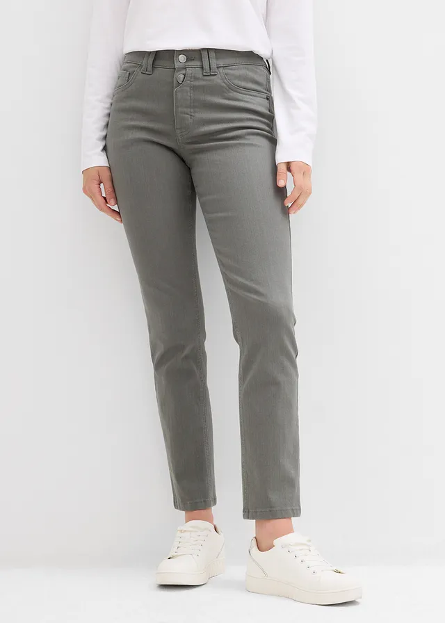 7/8 broek, Kleur: eucalyptusgroen