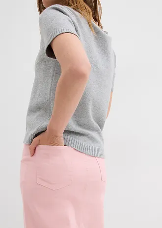 Keprová midi sukně • starorůžová • bonprix obchod