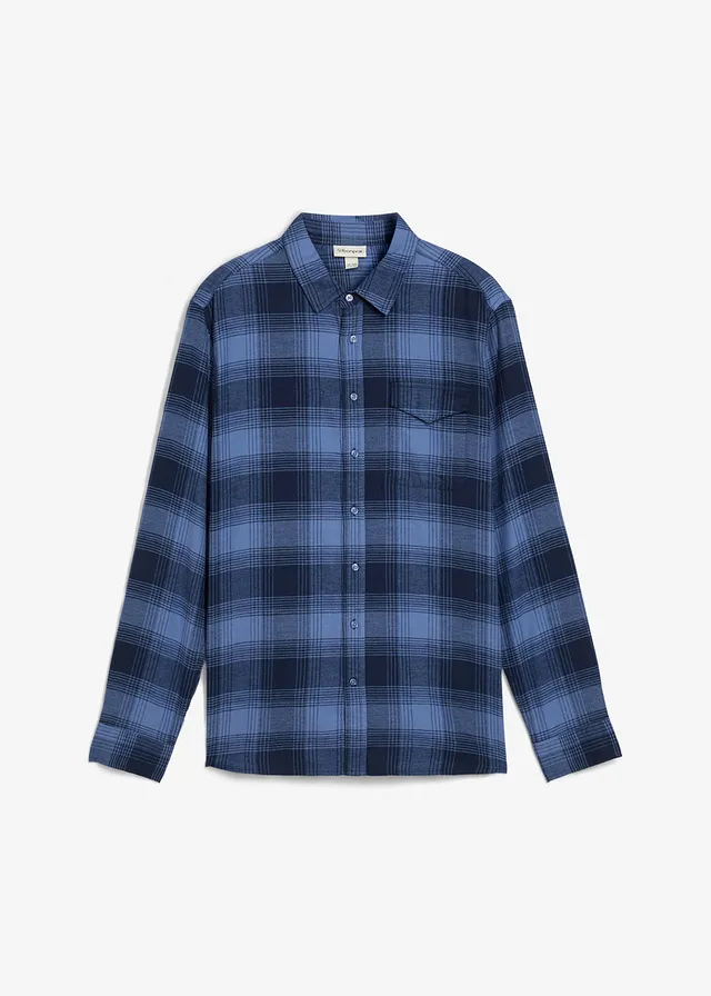 Cămașă din flanelă din bumbac 100%