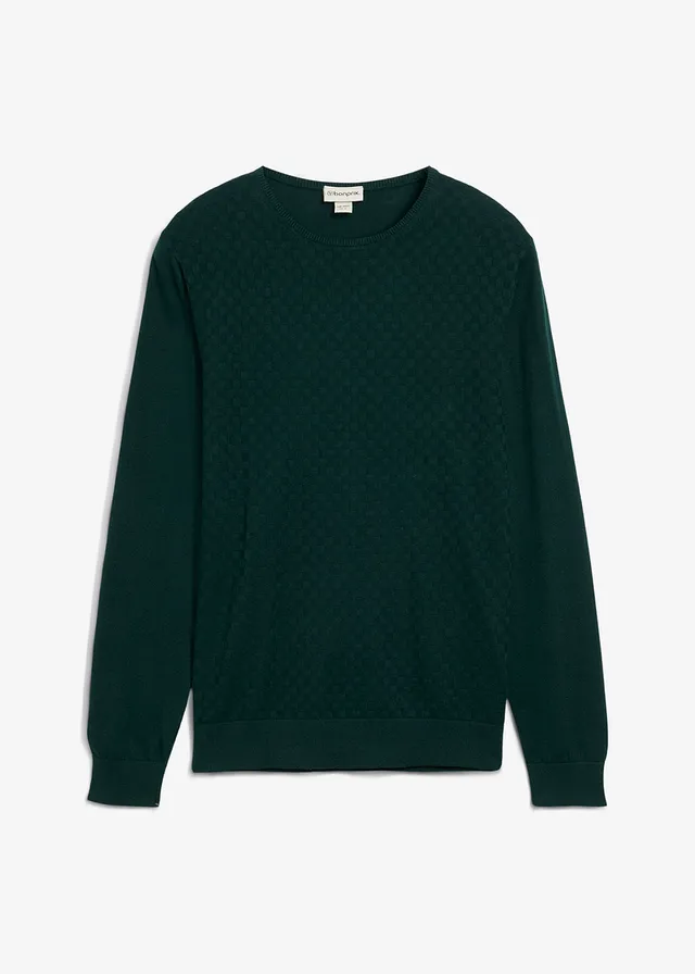 Pull en fine maille avec laine mérinos