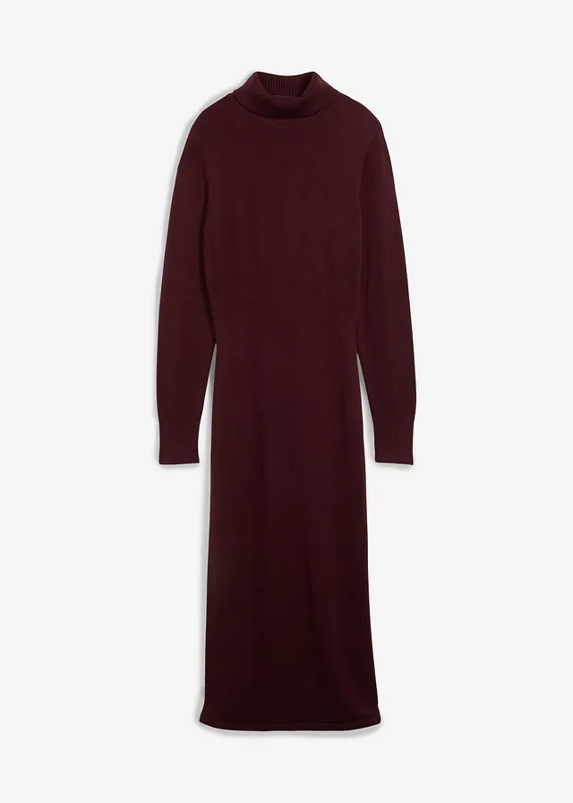 Robe en maille de laine mérinos