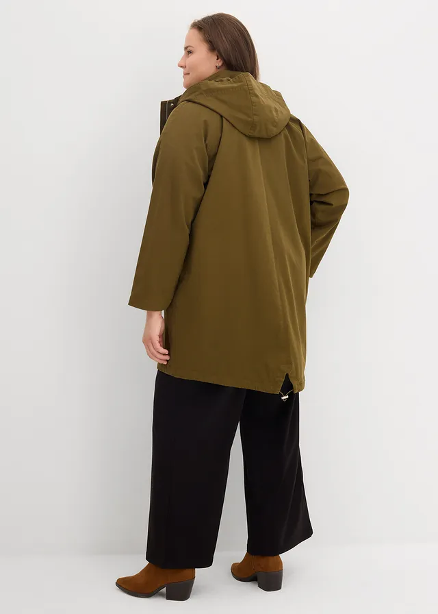 Parka déperlante, Couleur: olive