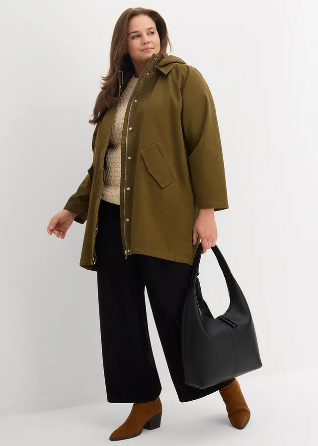 Parka déperlante, Couleur: olive