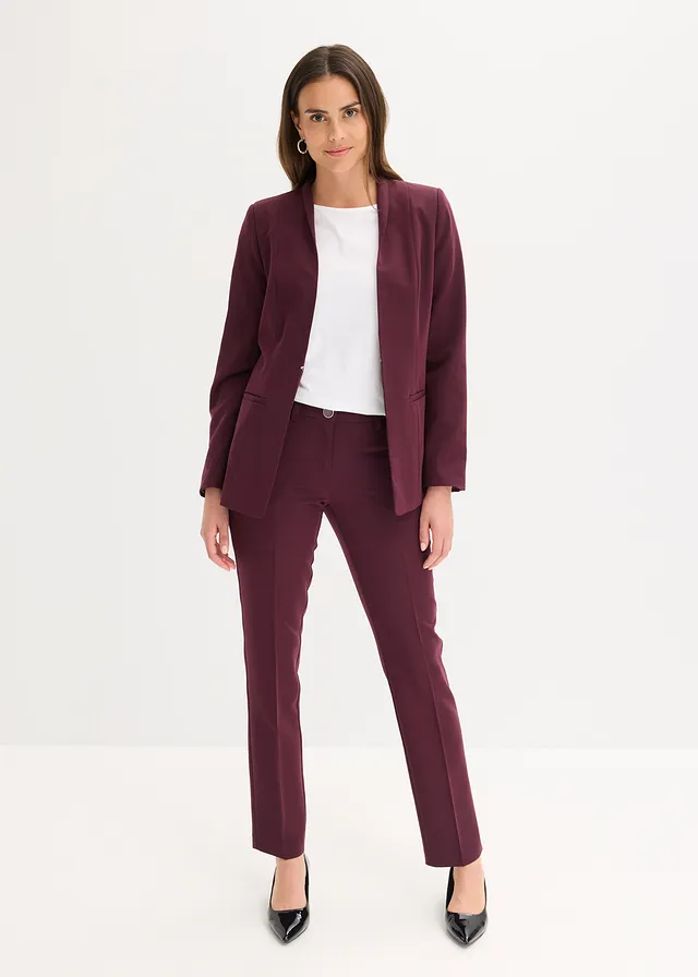 Tailleur pantalon (ens. 2 pces) • bordeaux • product-page.page-title-suffix