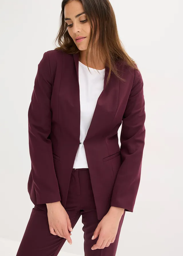 Tailleur pantalon (ens. 2 pces) • bordeaux • product-page.page-title-suffix