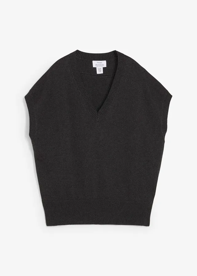 Pull sans manches 100% coton