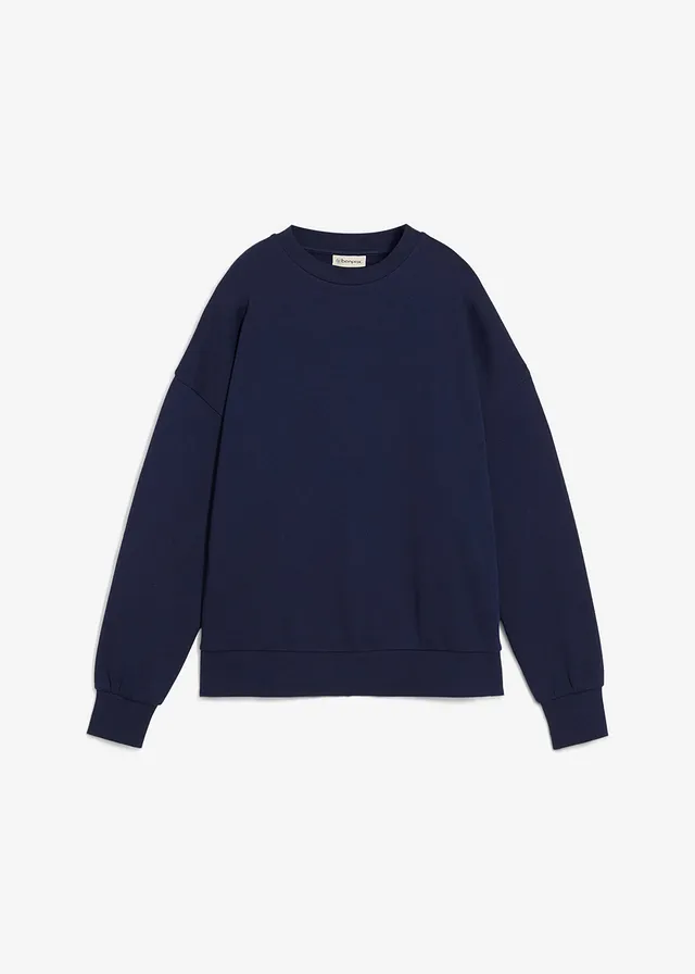Oversized sweater van biologisch katoen
