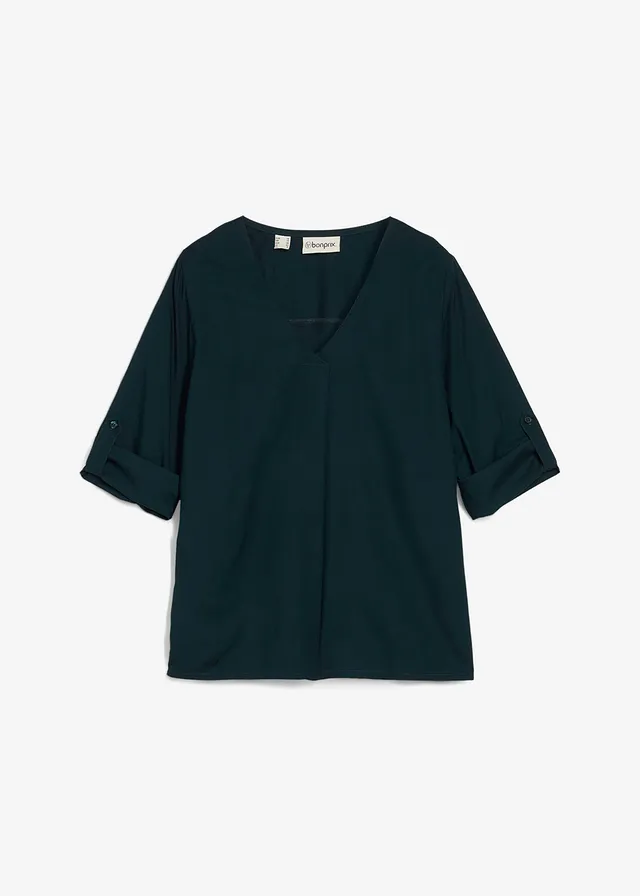 Blouse ample en viscose fluide