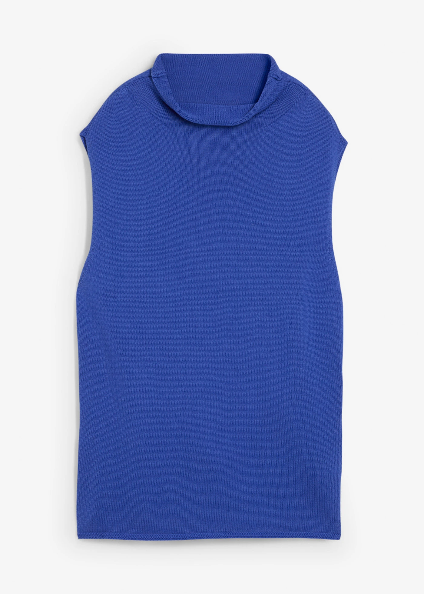 Pull sans manches 100% coton • bleu brillant • Boutique bonprix