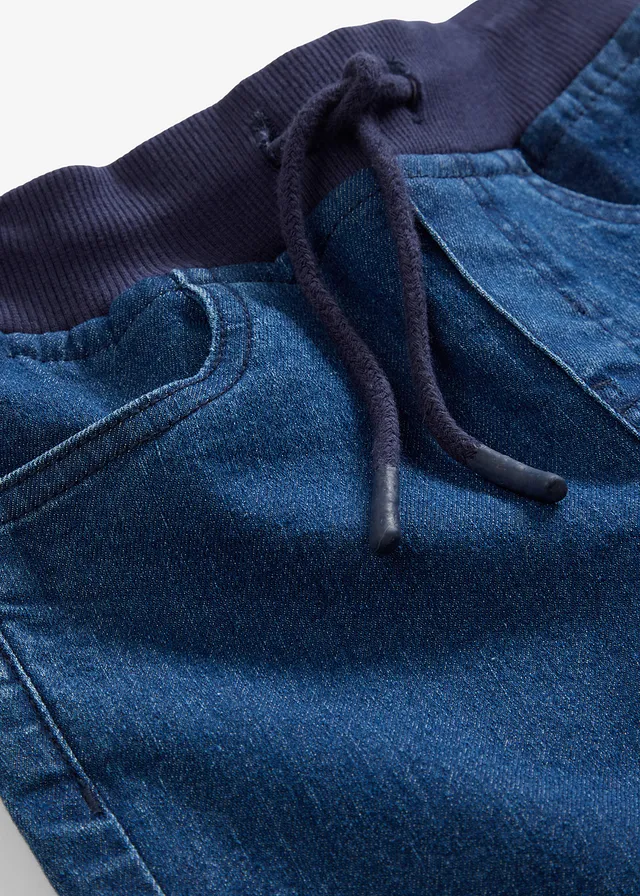 Thermojeans regular fit met jersey voering, straight • blauw denim • product-page.page-title-suffix