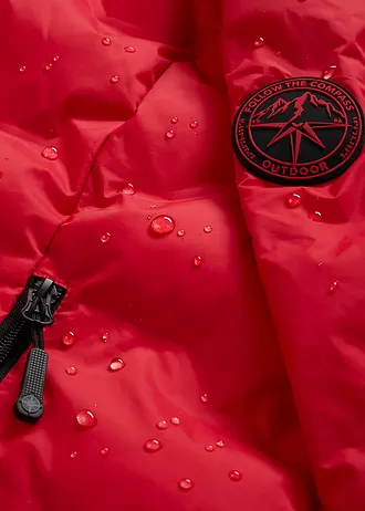 Ultralehká funkční bunda, voděodolná • červená salsa • bonprix obchod