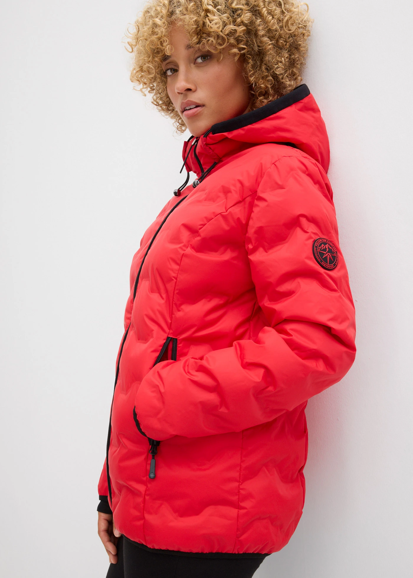 waterafstotende, ultralichte outdoor jas • salsarood • bonprix online shop