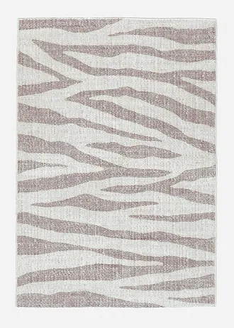 Badmat met zebraprint, Kleur: zebraprint grijs