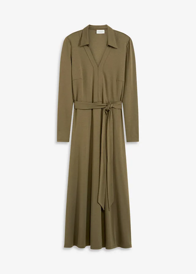 Košeľové šaty s viskózou