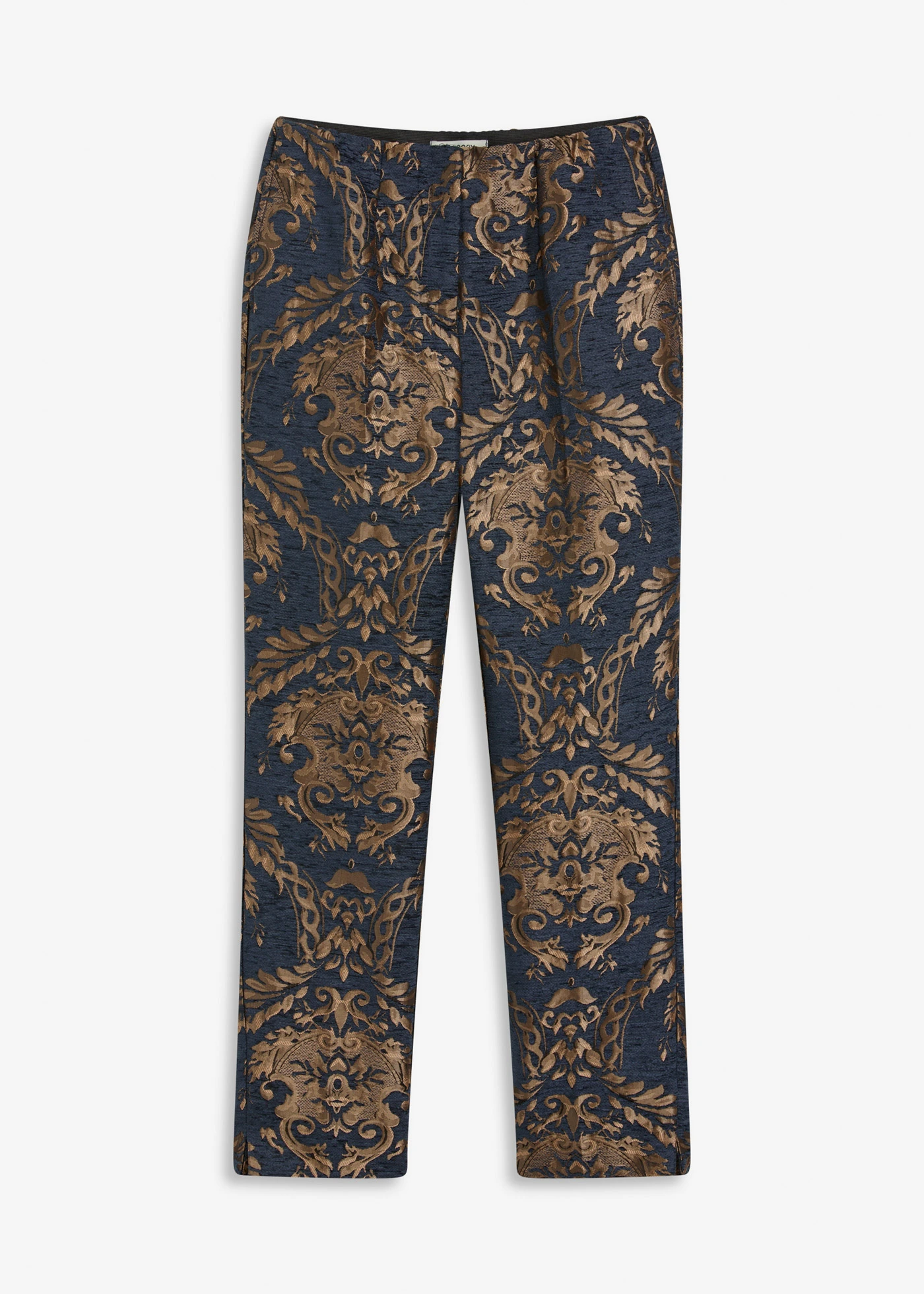 Žakárové kalhoty • modro-zlaté tóny ostatní • bonprix obchod