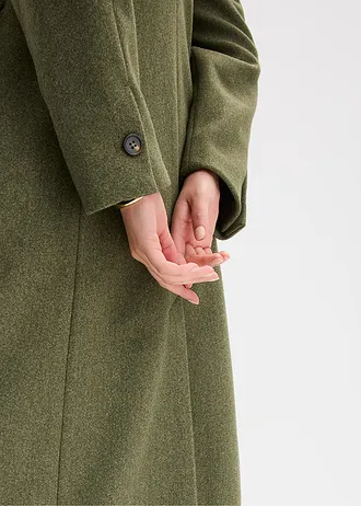 Blejzrový kabát • tmavě olivová • bonprix obchod