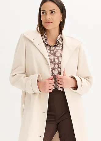 Viskózová halenka s netopýřími rukávy • středně hnědo-béžovošedo-šedobéžová s leopardím potiskem • bonprix obchod