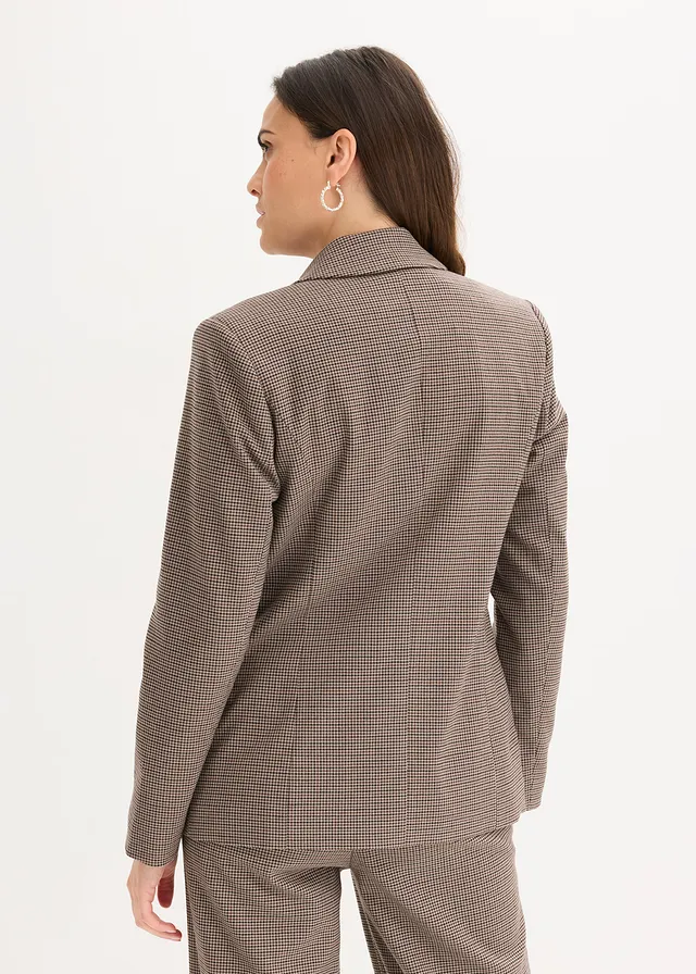 Geruite blazer • taupe-donkerbruin geruit • product-page.page-title-suffix