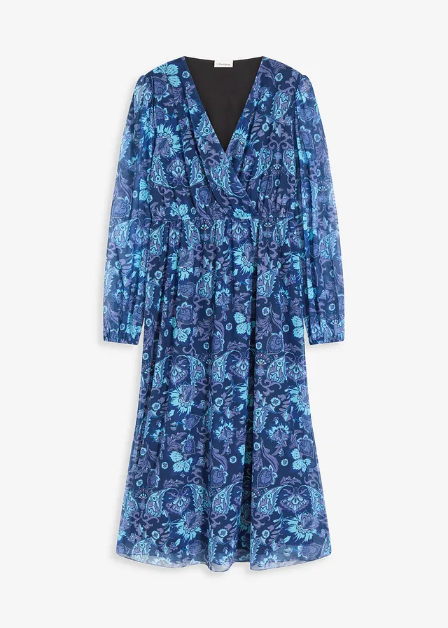 Rochie midi din mesh