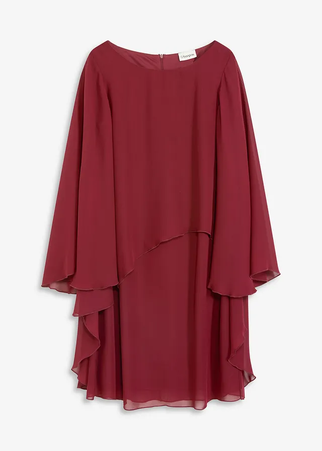 Rochie mini din șifon fin