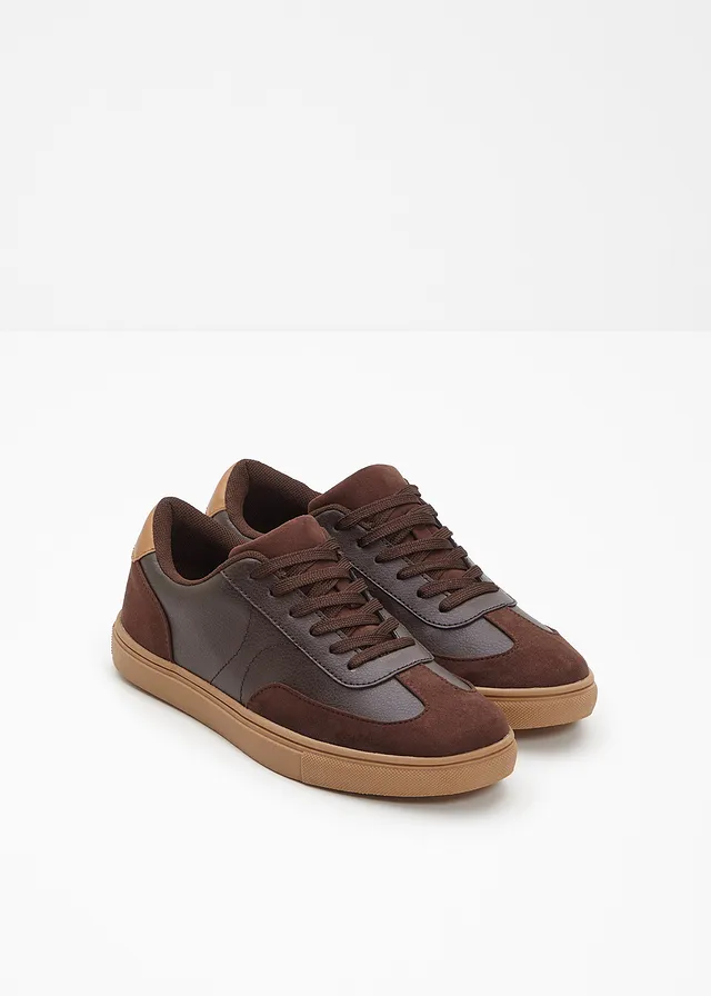 Sneakers rétro • marron foncé • product-page.page-title-suffix