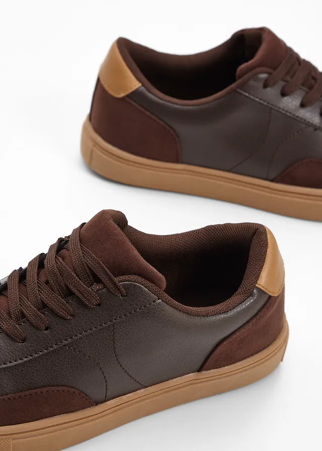 Sneakers rétro • marron foncé • product-page.page-title-suffix