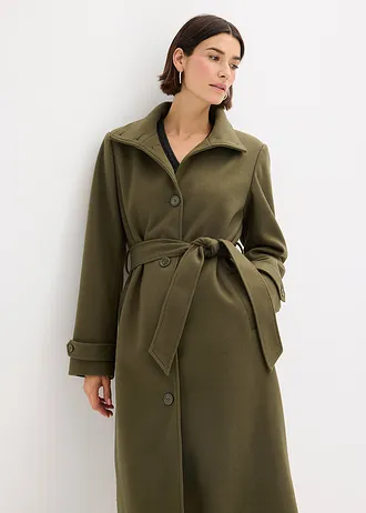 Manteau chic • olive foncé • Boutique bonprix