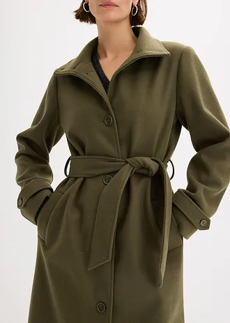 Manteau chic • olive foncé • Boutique bonprix