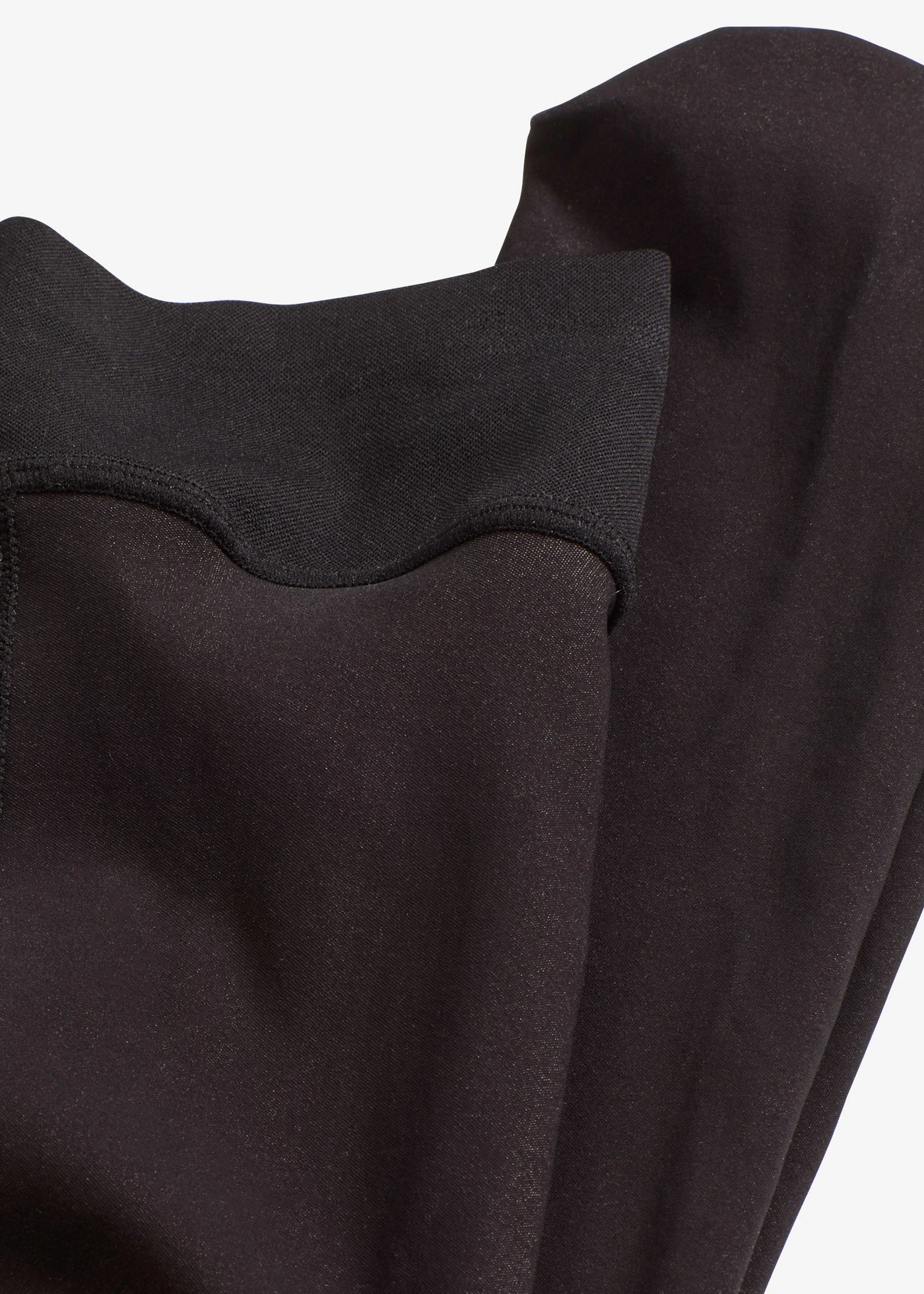 Warme maillot in transparante look • zwart • bonprix online shop