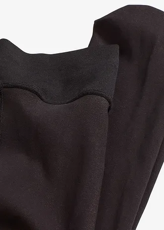 Hřejivé průhledné punčochové kalhoty • černá • bonprix obchod