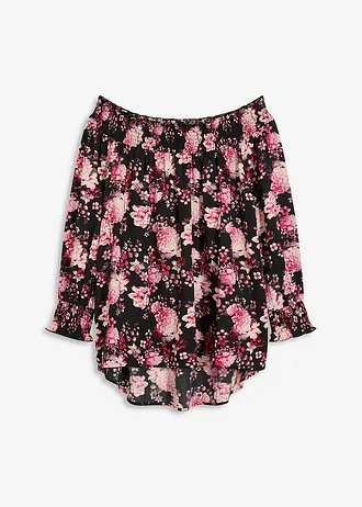 Blouse plus longue derrière