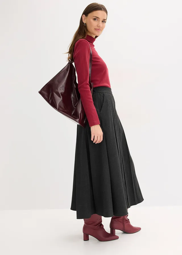 Midirok, Kleur: donkerantraciet gemêleerd
