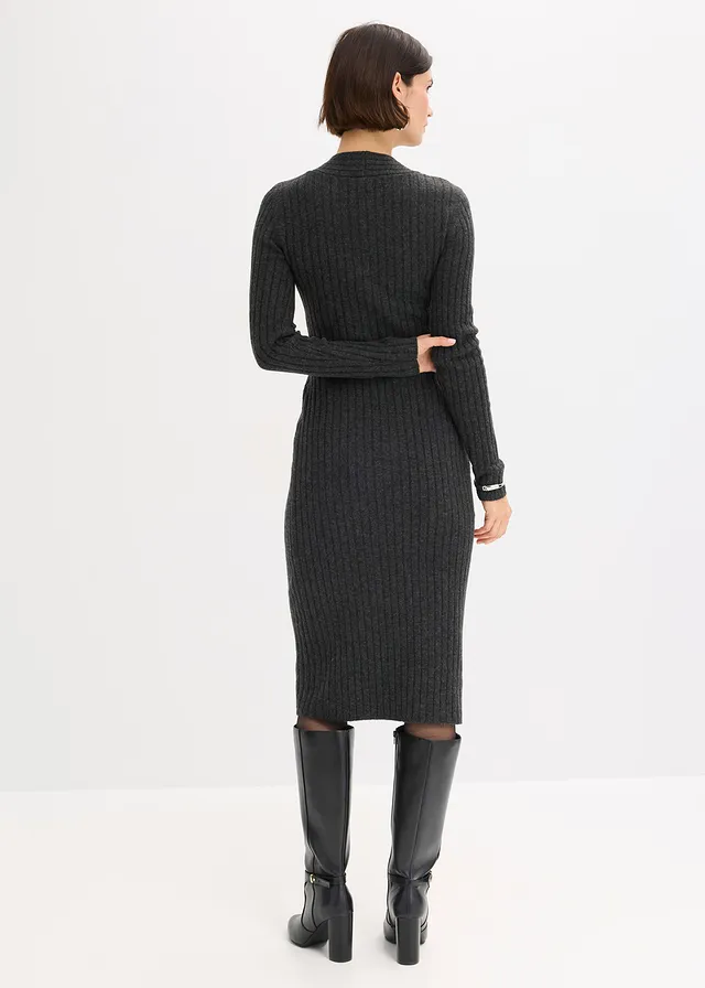 Robe pull • anthracite chiné • product-page.page-title-suffix