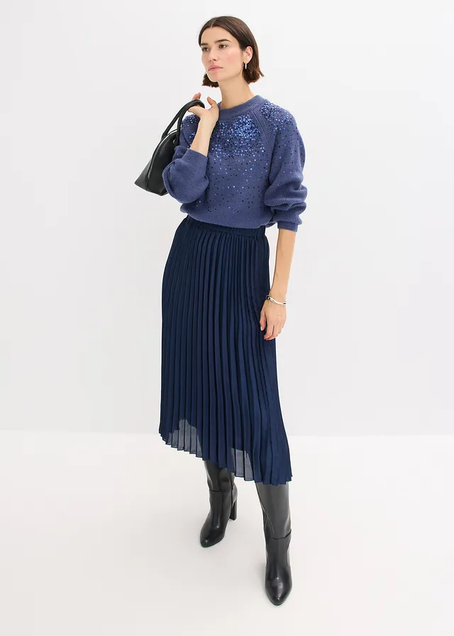 Trui met pailletten • indigo • product-page.page-title-suffix