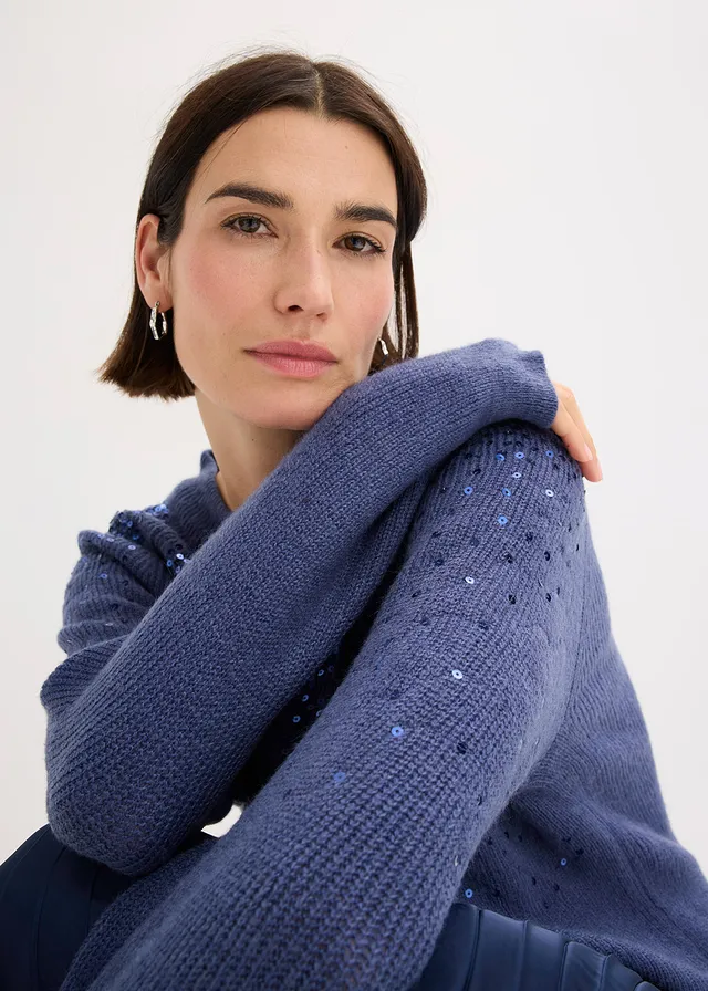 Pull à sequins • indigo • product-page.page-title-suffix