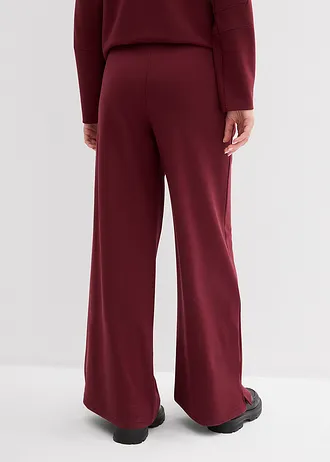 Pantalon en Punto di Roma • rouge érable • Boutique bonprix