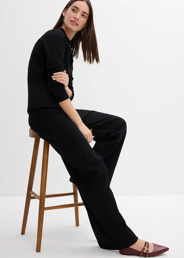 Pantalon côtelé • noir • product-page.page-title-suffix