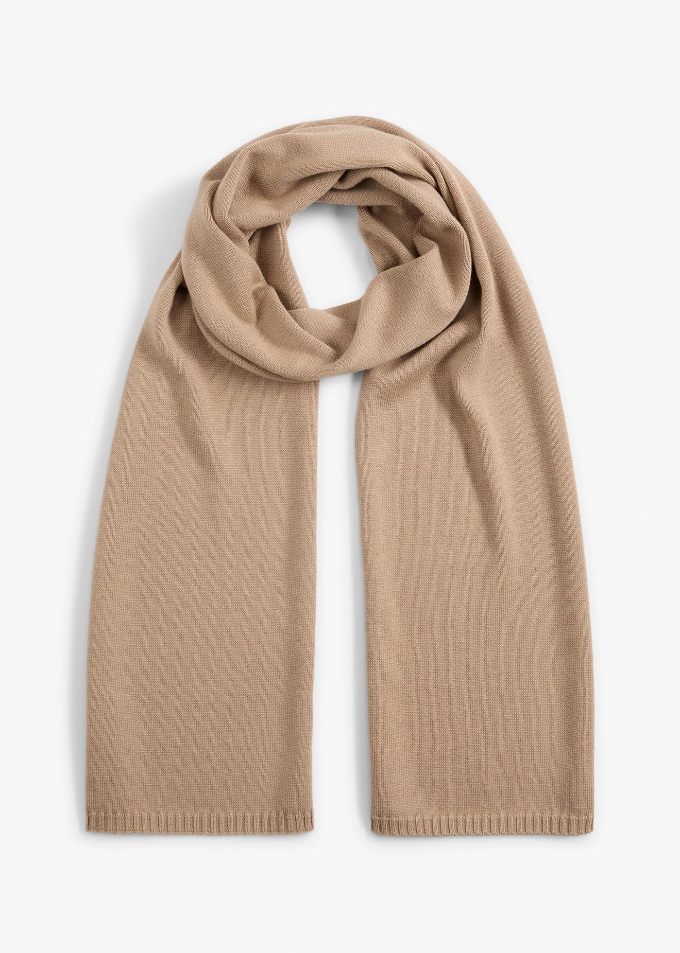 Šála z jemné pleteniny s vlnou merino • khaki béžová • bonprix obchod