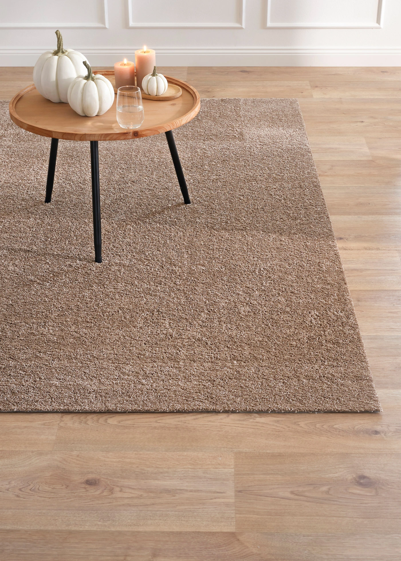 Wasbaar vloerkleed met zachte pool • bruin • bonprix online shop