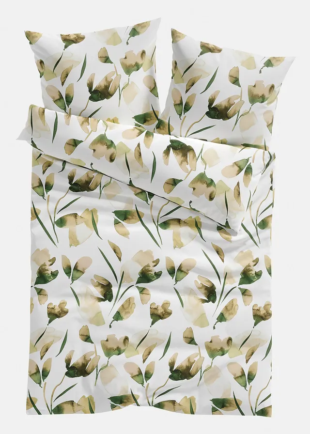 Lenjerie de pat cu design acuarelă