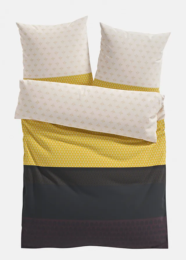 Lenjerie de pat cu model grafic