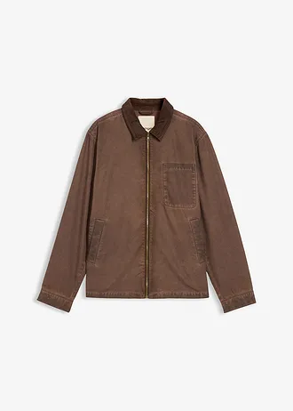 Pilotní bunda se sepraným vzhledem • hnědá used • bonprix obchod