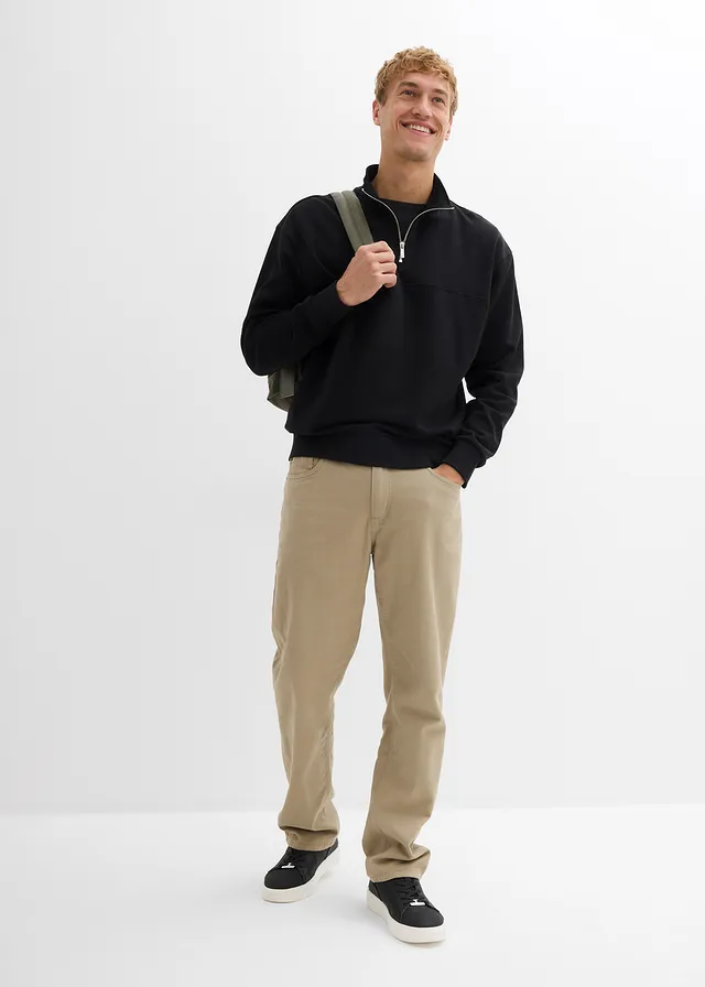 Sweat oversize 100% coton • noir • product-page.page-title-suffix