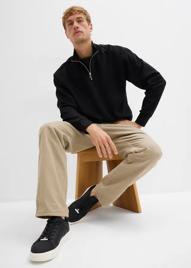 Sweat oversize 100% coton • noir • product-page.page-title-suffix