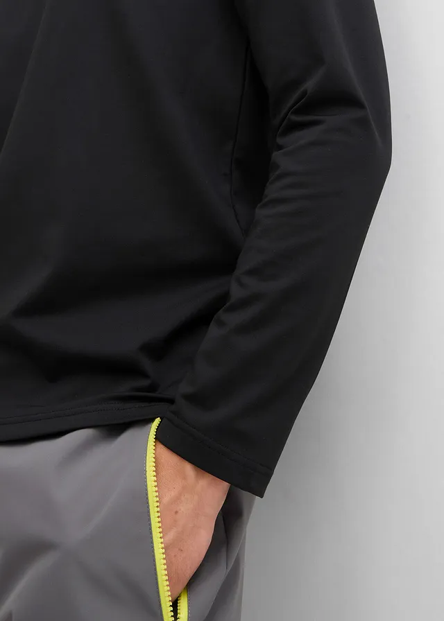 Lot de 2 T-shirts manches longues chauds, slim • crème+noir • product-page.page-title-suffix