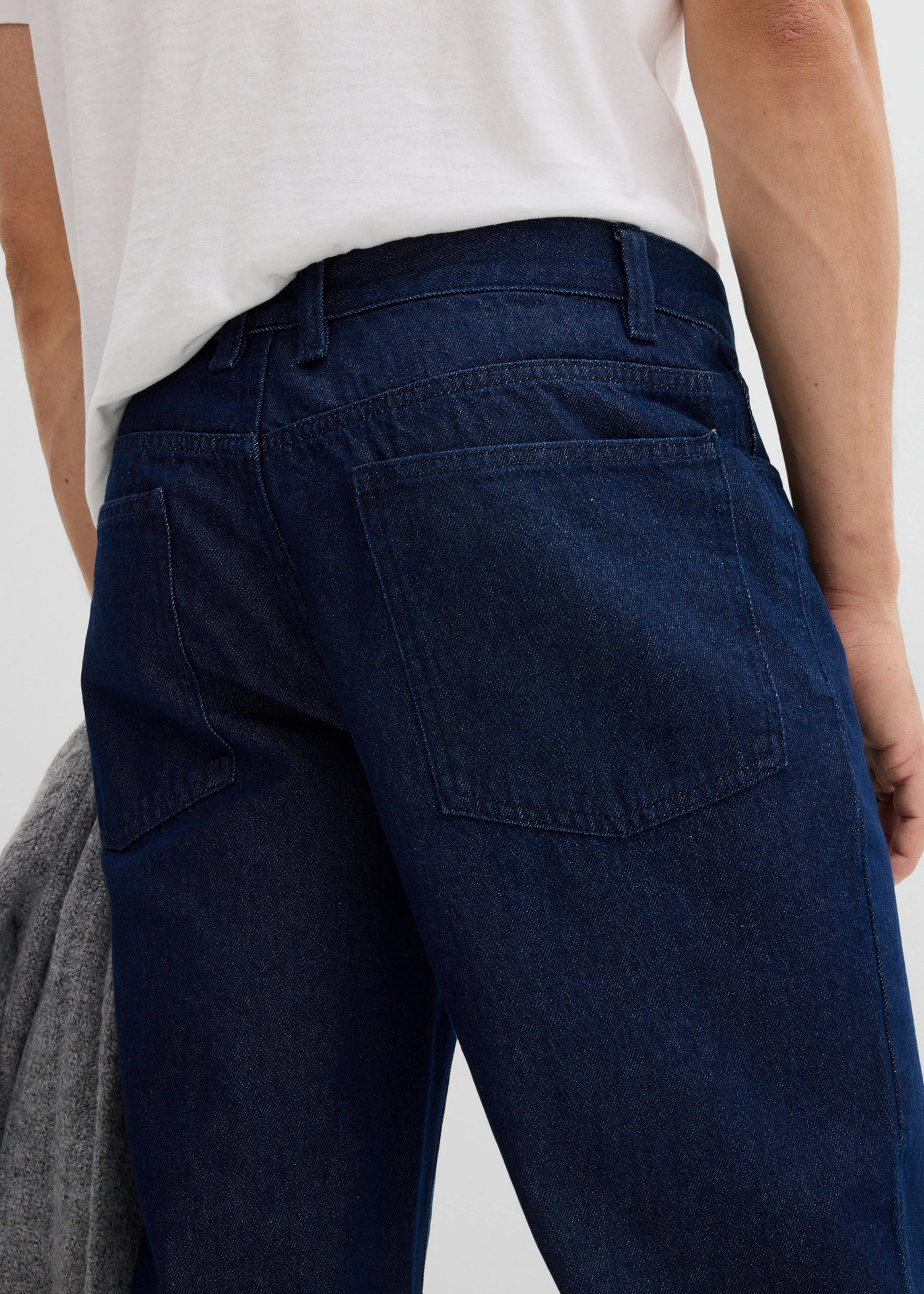 Džíny Relaxed Fit z recyklovatelné organické bavlny, Straight • sytě modrý denim unwashed • bonprix obchod