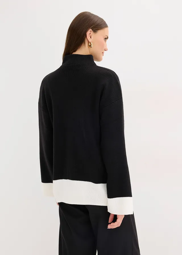 Trui • zwart/wit • product-page.page-title-suffix