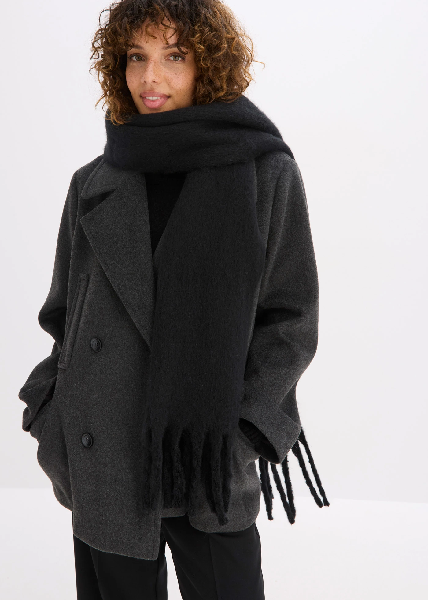 Šála • černá • bonprix obchod