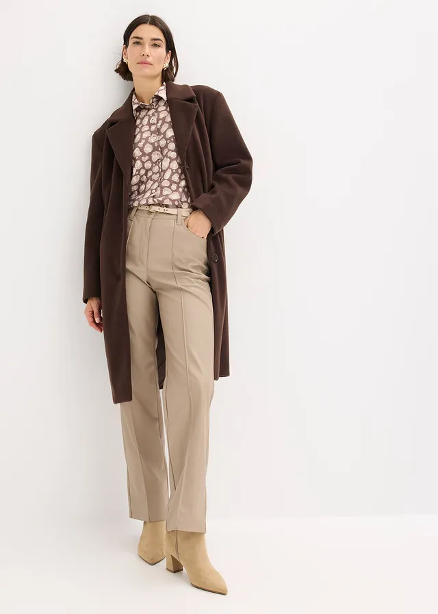 Manteau court • marron foncé • product-page.page-title-suffix